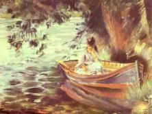Haga click para ver la imagen ampliada woman in a boat.jpg